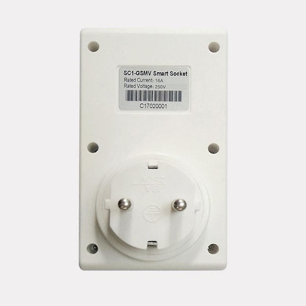 GSM Intelligent Strømuttak Samtale SMS APP Fjernkontrollbryter Pumpe Router Elektrisk Apparat Intel