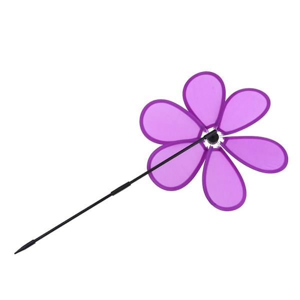 Tuulimylly Tuulituulimylly Puutarha Piha Ulkokoriste Lasten Leikki Purppura