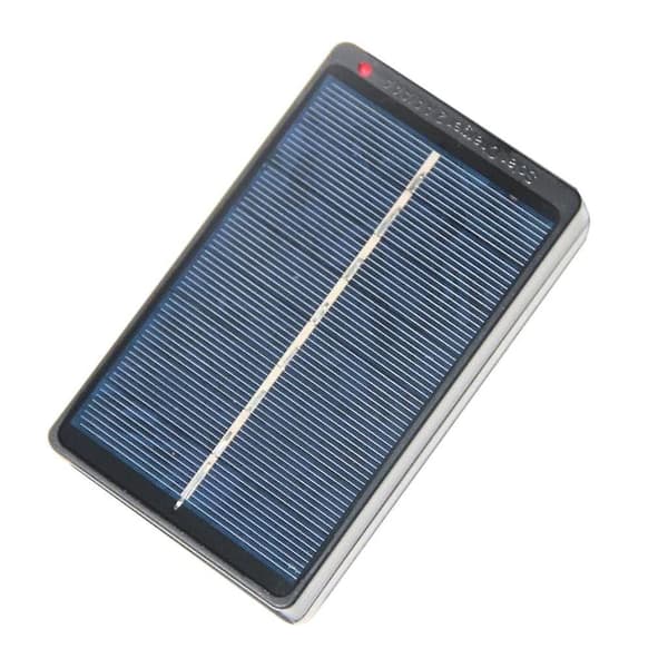 Udendørs foldbar solcellepaneloplader 4V 1W til 4 AA AAA genopladelige batterier DIY