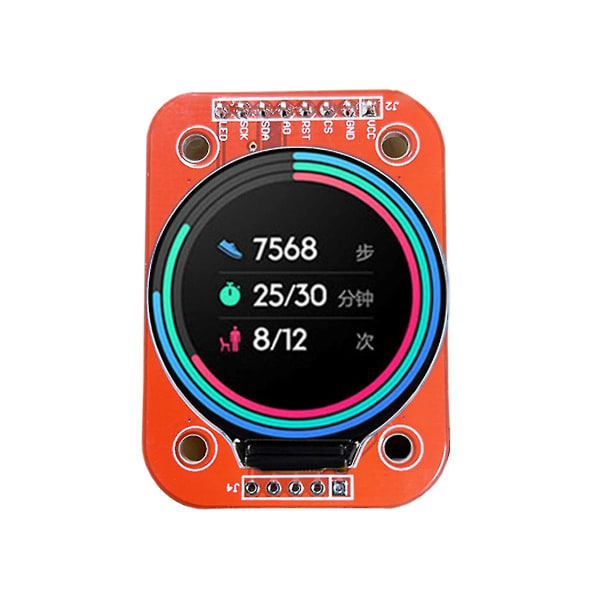 1,28 tums TFT LCD-skärmmodul 240 x 240 Drive Gc9a01 Interface Spi