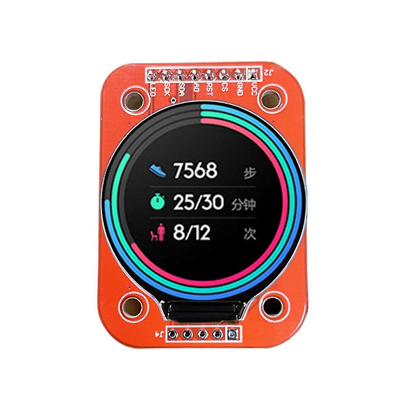 1,28 tuuman TFT LCD-näyttömoduuli 240 x 240 Drive Gc9a01 -liitäntä Spi