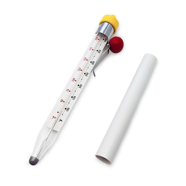 Rostfritt Stål Konditortermometer för Socker, Stekning & Marmelad