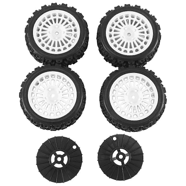 4 kpl Kumirengaspyörä XV01 TA06 TT01 TT01E TT02 TT02B PTG-2 1/10 RC-auton päivitysosat Tarvikkeet, 2