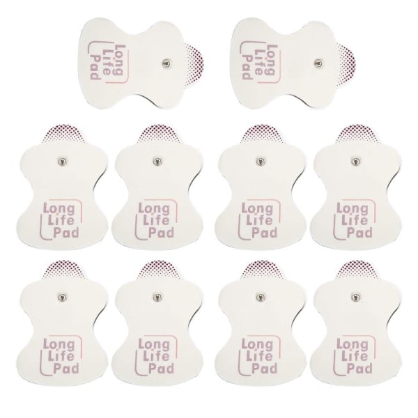 10x electrode replacement for Omron Massagers Long Life Pad 10 pcs