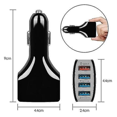Hmwy-quick Billader Med 4 Usb-porter