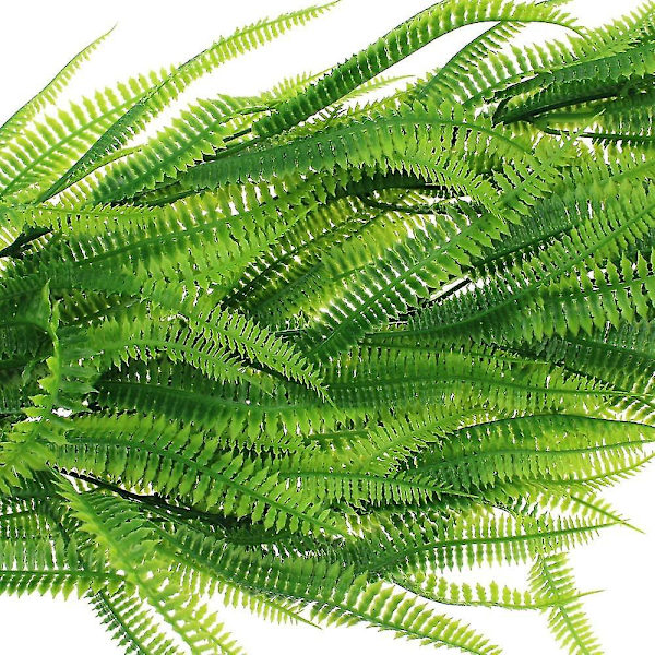 2 stk. 80 cm kunstige planter kunstige hængende planter bregner planter kunstig efeu