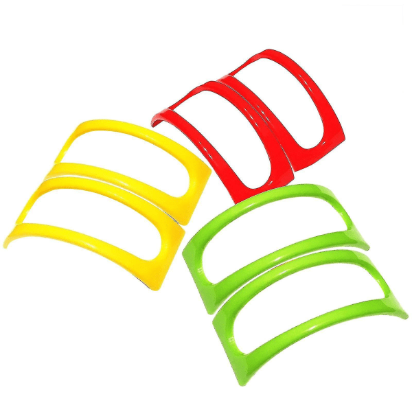 6 stk Taco Holder Stands, Taco Shell Holders Rack i plast