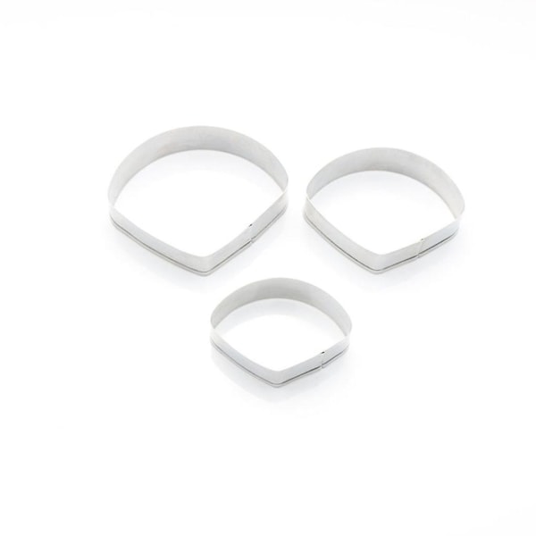 3 st/set Majsblomma kronblad form DIY Fondant Choklad