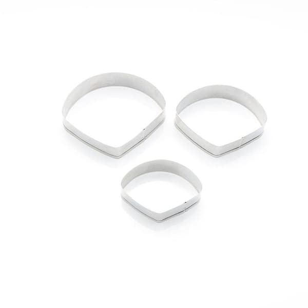 3 stk./sæt Majsblomst Kronblad Form DIY Fondant Chokolade
