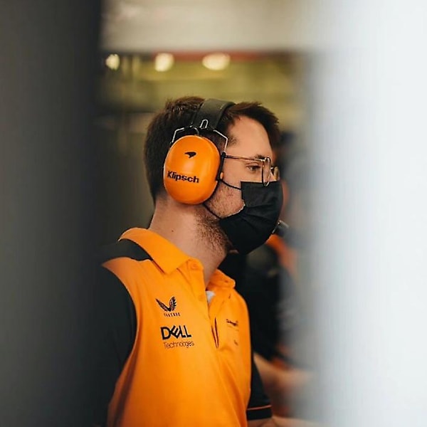 F1 Mclaren 2022 Team Polo orange 3XL