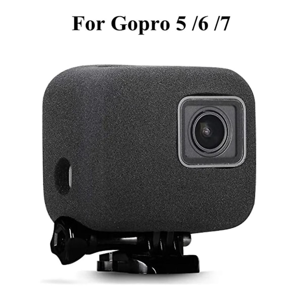 Action Camera Foam Windscreen Black Camera Svampebeskyttere til Hero 5 6 7