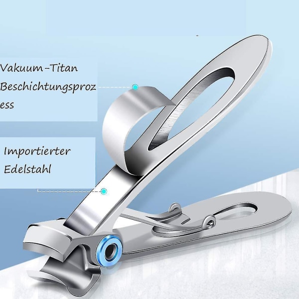 Dhrs Nail Clippers For Thick Nails - Wide Jaw Opening Oversi