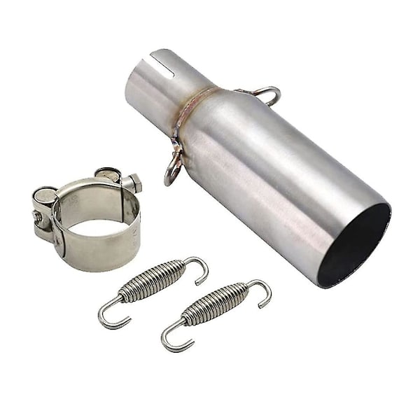 Motorsykkel eksosrør mellomledd rør slip-on escape for Mp3 125 08-14 Beverly 125 300 09-16 X10