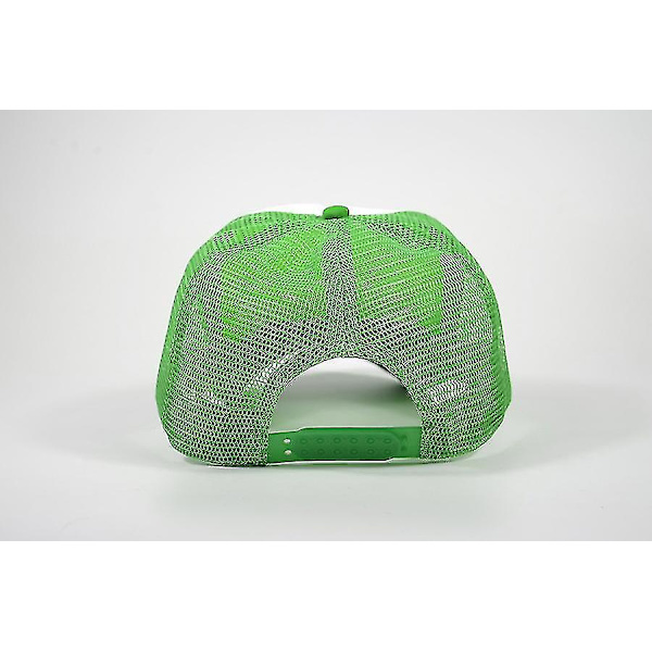 Wekity To-Tone Trucker Hat Sommer Mesh Cap Med Justerbar Snapback Strap