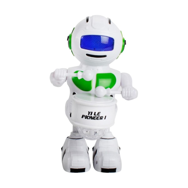 Automatisk elektrisk danselegetøjsrobot LED-lys musikdansrobot atmosfærelys gave