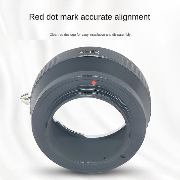 Ai-fx objektivadapterring for Ai-objektiv til Forfuji X-serie