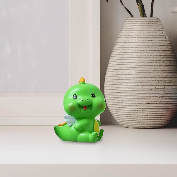 Modern Dinosaurier Staty Dekor Konstnär Skrivbords Prydnader Samling Mittenstycke Ha Little Dinosaur C