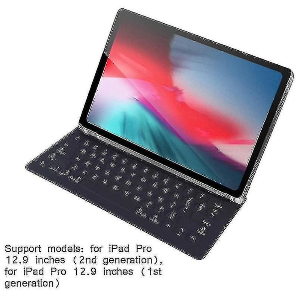 Smart Keyboard for iPad Pro 12,9\" 1. / 2. generasjon 2015-2017 Gave Linzero 2024 gratis levering