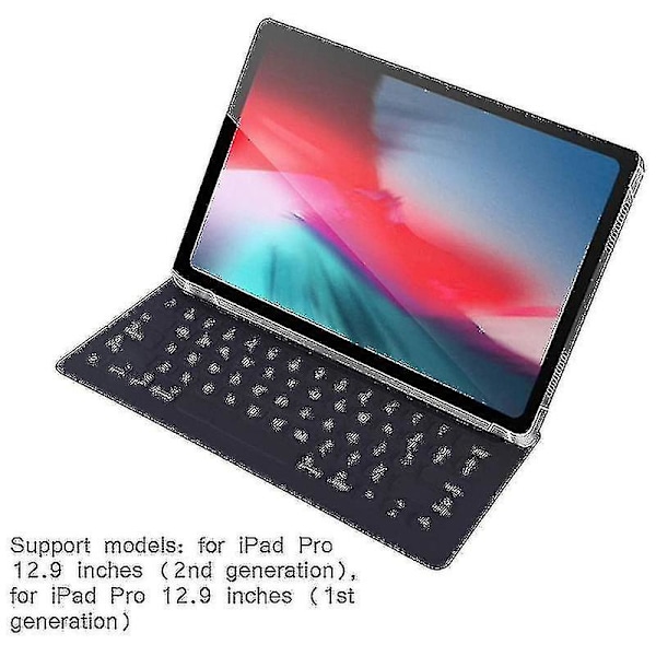 Smart Keyboard för iPad Pro 12,9\" 1:a/2:a generation 2015-2017 Present Linzero 2024 fri frakt