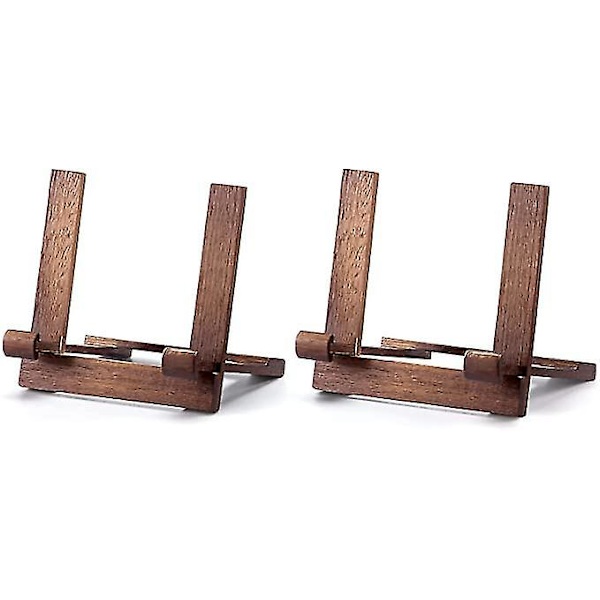 2 kappaletta puinen näyttötelinelevy pidike Easels Picture Fra