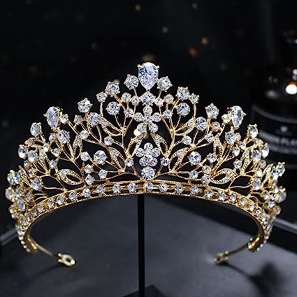 Kroner til kvinder Rhinestone bryllup tiara til brudens fødselsdag pandebånd