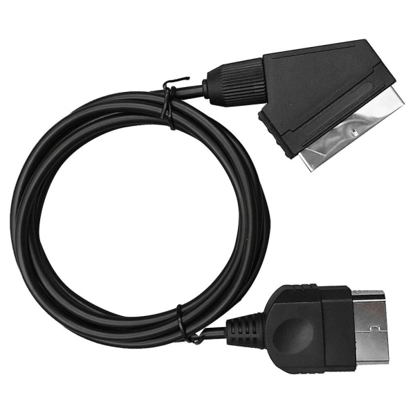 1,8m / 6ft 24pin Rgb Scart Av-kabelledning Audio Video-stik til X360