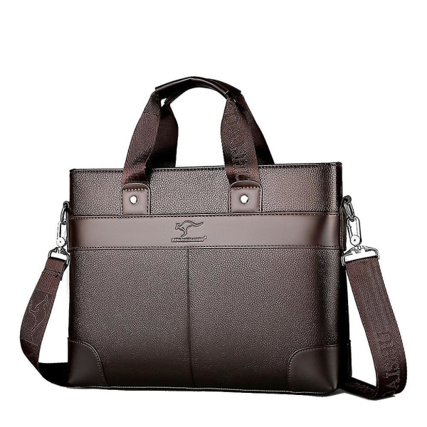 Lingzhidaishu Brand Business Men's Briefcase High-quality Le