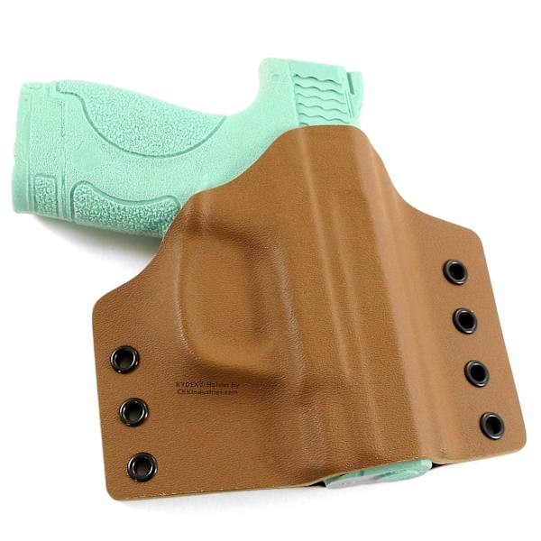 KYDEX Thermoform Sheet - (P1 Tekstur) - (.093 Tykkelse) - (12in x 12in) - (Coyote Brun) - (3 Ark) - (for KYDEX Holster Making & Hobby)