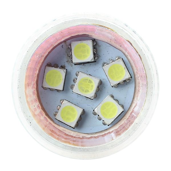 Mr11 Gu4 Puhdas Valkoinen 5050 Smd 6 Led Toimisto Spottilamppu Energiansäästö 12v