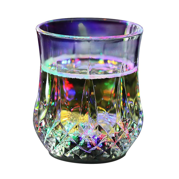 Blits lys opp kopper blinkende skudd lys led sensor lys opp drikkevare for bar nattklubb fest (7 farger)