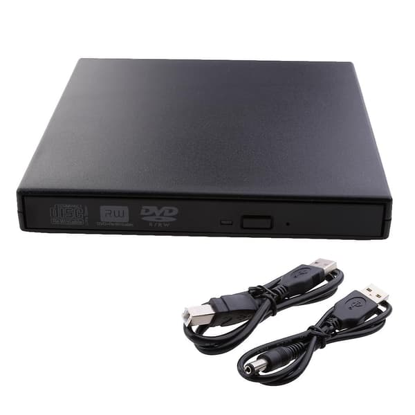 Extern CD-enhet, USB 2.0 bärbar CD-enhet för bärbar dator stationär dator