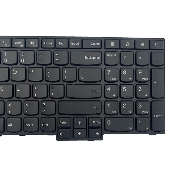 Bærbar tastatur for Ibm Thinkpade550 E555 E550c E560 E565 No Frame Us Layout