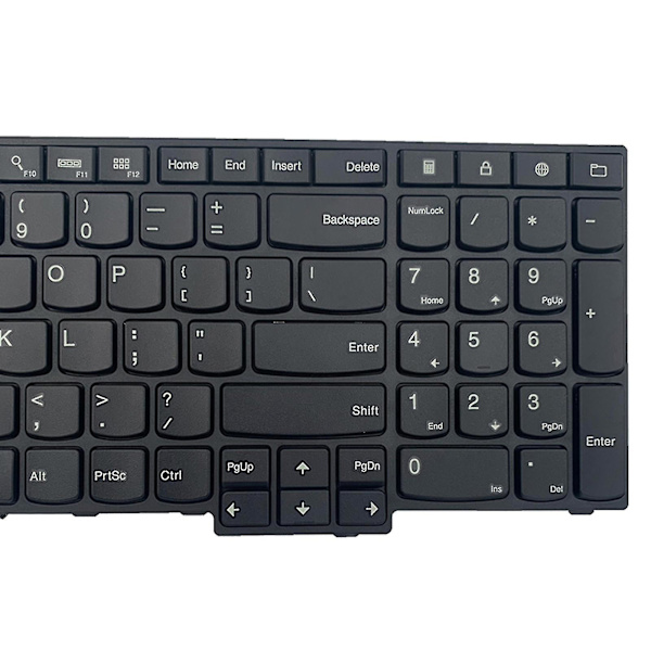 Bærbar tastatur for Ibm Thinkpade550 E555 E550c E560 E565 uten ramme US-layout