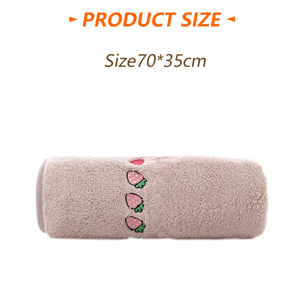 Handduk 3-pack Ansiktshanddukar Barn Handdukar Mjuka 3 Färger Baby Badhanddukar Ansiktshanddukar Baby Badhandduk för Barn 35x70cm style:style3;