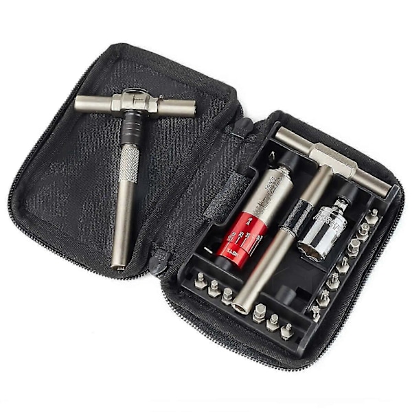 FIX IT STICKS Allt-i-ett 15-65 tum lbs momentnyckelsats med T-nyckel