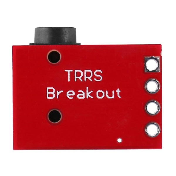 Trrs 3.5mm Jack Breakout Board Hörlurar Video Audio Mp3 Professionell Kontaktmodul