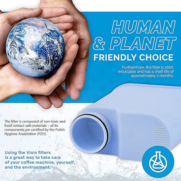 Vattenfilter Kompatibel Philips Saeco Automatisk Kaffemaskin Ersättningsfilter Kompatibel Aquaclean Filter Avsaltning 2st