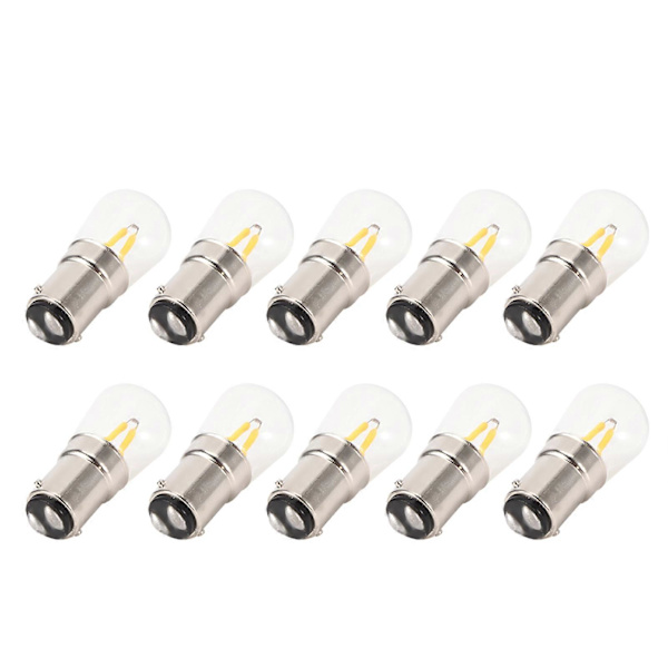 10 kpl B15-kantaisia LED-lamppuja, 1,5 W, lämmin valkoinen, seinälampun lamppu, korvaavat osat, AC110V