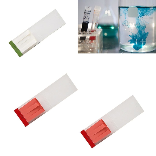 Litmus-testipaperi, 5 sarjaa, 400 paperia, kemian testauspaperi