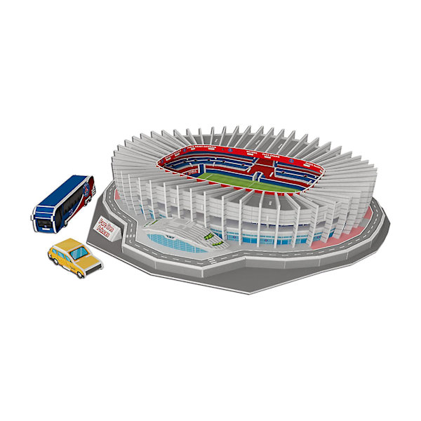 3D-puslesæt Fodboldklub  Steder DIY-modelpuslespil Legetøj Papirbygning Stadion Fodbold Fodbold  Spil Gaver