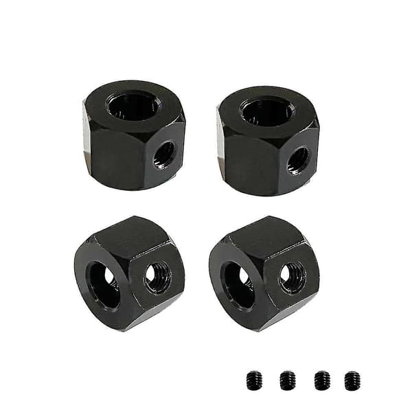 4 stk. 5mm til 12mm metal kombinationshjulnav hex-adapter til D1