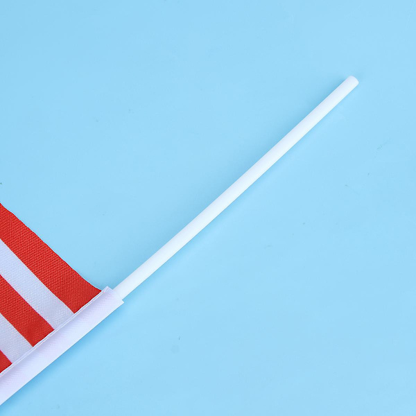 24 st USA-flaggor, amerikanska handhållna flaggor, miniamerikanska