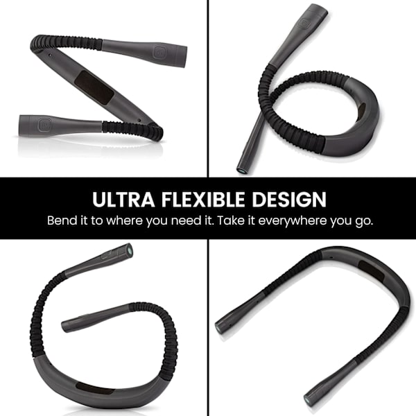 Clip-on-lampa för läsning, 48 LED USB-skrivbordslampa med 3 C