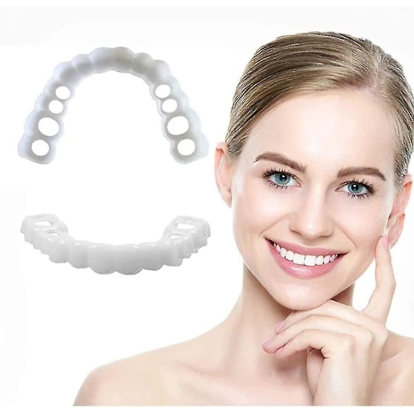 Snap On Teeth Veneers, perfekte midlertidige erstatninger for tenner