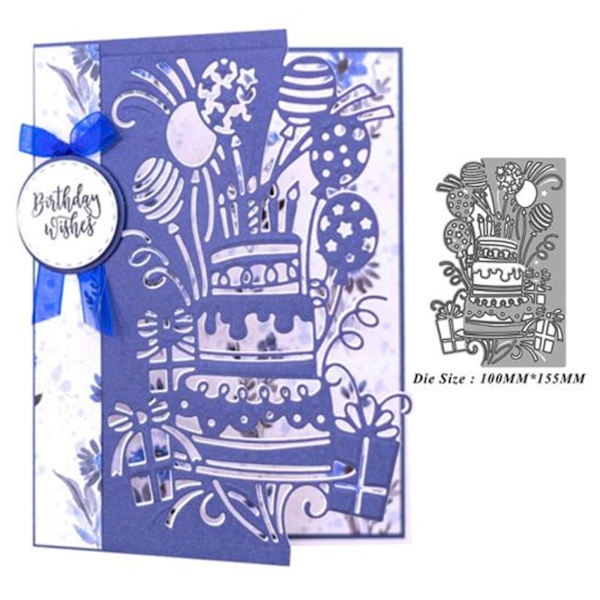 Kakkort Metallskärverktyg Stencil Scrapbooking Diy Album Stämpelpapper Kort