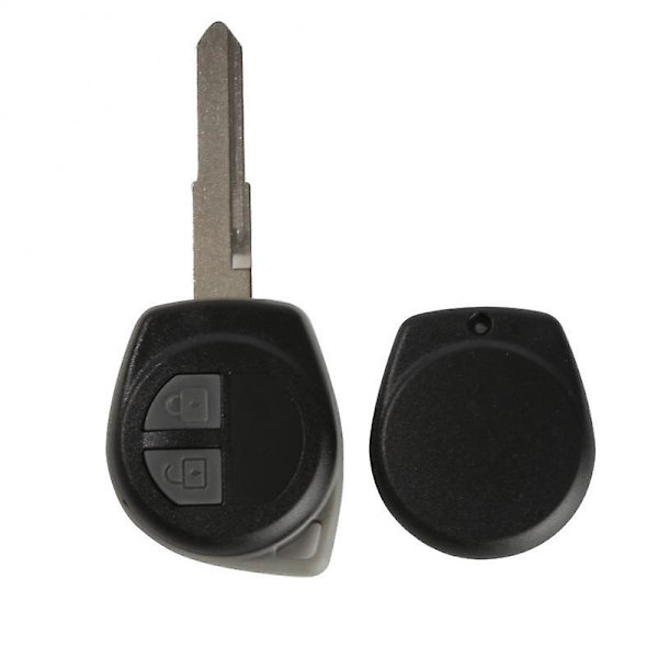 Fjernbetjening til bilnøgle, 2 knapper + uklippet nøgleblad, reservedel til Suzuki Vauxhall Agila, biltilbehør