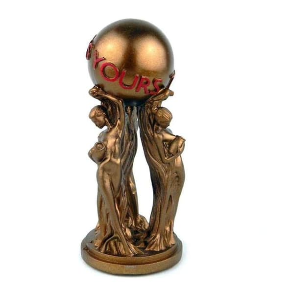 Verden er din harpiksstatue samleobjekt Premium P