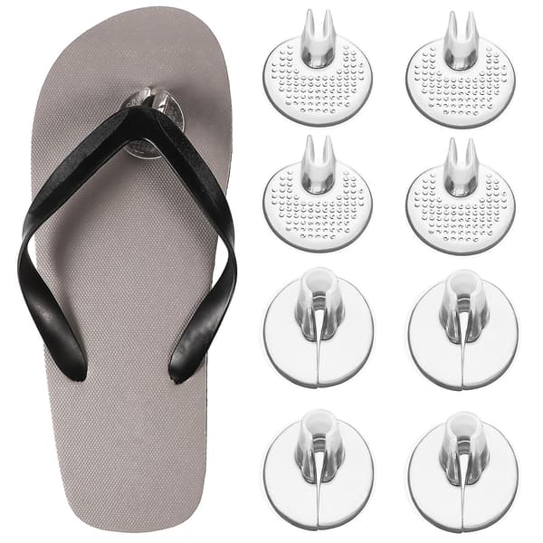 6 par transparenta halkfria framfotsdynor gelkuddar dynor tåskydd silikon flip-flops greppdynor
