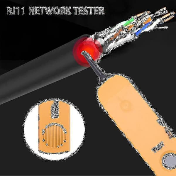 Kabelsökare Tonsignalgenerator Sond Tracker Tråd Nätverk Testare Spårsats