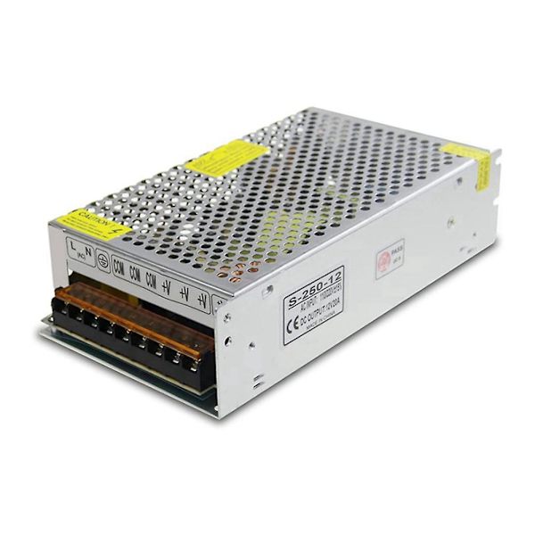 DC 12V 20A 240W Strømforsyningstransformator Bryter AC 110V / 220V Til DC 12V 20A Switcher Adapter Co